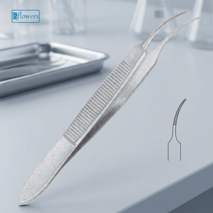 Forceps Graefe en acier inoxydable, instrument chirurgical manuel pour la chirurgie générale, certifié CE Classe I - Product Image 4