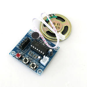 FYX Stock ISD1820 Sprachrekorder-Wiedergabe modul mit Mikrofon und Lautsprecher Re Record able <span class=keywords><strong>Sound</strong></span> <span class=keywords><strong>Module</strong></span> für DIY-Projekte - Product Image 1