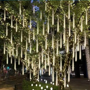 Luz LED de Lluvia de Meteoros para Exteriores, para Árboles, Caminos y Ambiente Festivo - Product Image 4