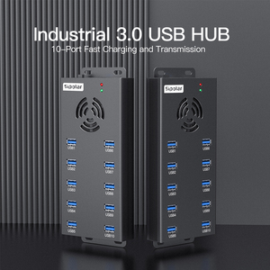 Sipolar A-423 Industrial <strong>Usb</strong> <strong>Hubs</strong> 10 Port <strong>Usb</strong> Charging Station <strong>Usb</strong> <strong>Hub</strong> <strong>Powered</strong> - Product Image 3