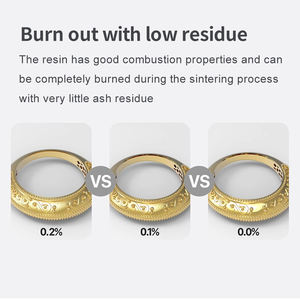 Antinsky Castable <b>Jewellery</b> for LCD DLP 3D Printers 1kg Smart 3D <b>Resin</b> Low Expansion High Precision Photopolymer Plastic Product - Product Image 3