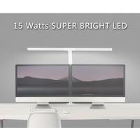 Lampe de table à pince moderne super brillante 20W, éclairage de travail LED pour dessin technique, zone extra large, alliage d'aluminium, économie d'énergie