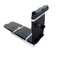 Fourchettes à palettes 4 tonnes pour chargeuse sur pneus, accessoires d'excavatrice de chariot élévateur à godet pour le commerce de détail