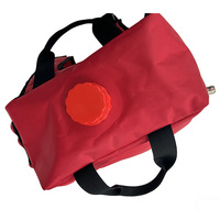 Sac à dos d'urgence portable pour voiture et forêt, avec extincteur et poche à eau gonflable en PVC en tissu Oxford pliable