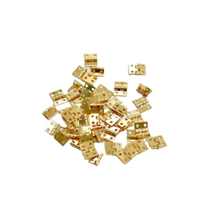 8*10MM मिनी धातु पीतल टिका के लिए लकड़ी के बक्से के लिए ठोस पीतल तह बट काज छोटे गहने बॉक्स - Product Image 3