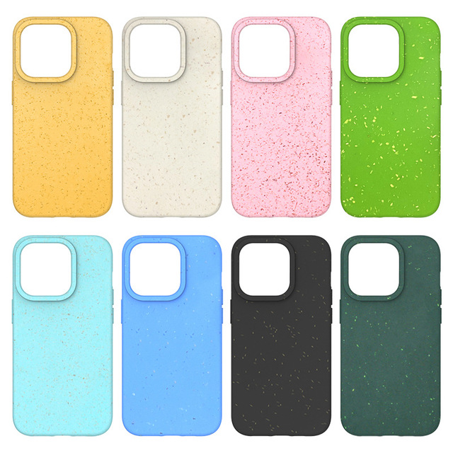 100% Compostable Biodegradable Mobile Phone Case for Iphone Case