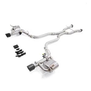 Sistema di Scarico OEM Catback per <span class=keywords><strong>Jeep</strong></span> Grand <span class=keywords><strong>Cherokee</strong></span> Trackhawk 6.2L 6.4L con Silenziatore, Controller e Terminali - Product Image 3