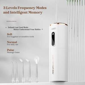 Mejor Venta de hilo dental de agua 280ml inalámbrico niños adultos uso hilo dental de agua Ipx7 limpiador de dientes <span class=keywords><strong>Fairywill</strong></span> hilo dental de agua irrigador bucal - Product Image 2