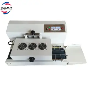 Portable Continuous Cap Heat Induction Sealer Automatic Aluminum Foil Sealing Machine Conveyor Food Medical Packaging New