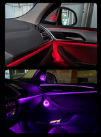 Cache-haut-parleur LED en acier inoxydable de marque BWH, fabriqué en usine, garniture intérieure pour BMW X3 G01 G08