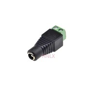 Connecteur de prise d'alimentation DC 5,5*2,5 mm, fiche femelle 5,5x2,5 mm, borne sans soudure, fixation par vis, type 5,5*2,1 mm, 5,5*2,1