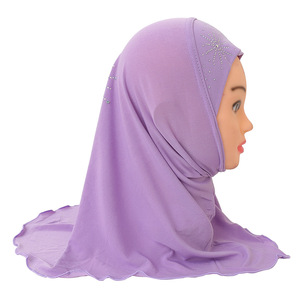 Di alta qualità per bambini <span class=keywords><strong>Hijab</strong></span> sciarpa nuova progettazione <span class=keywords><strong>Hijab</strong></span> caldo per bambini <span class=keywords><strong>moda</strong></span> Chiffon sciarpa musulmana <span class=keywords><strong>Hijab</strong></span> - Product Image 3