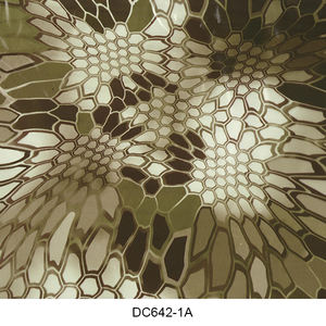 Toptan 3D tilki cilt desen hidrografik mürekkep 100cm genişlik PVA malzeme su transferi hayvan tasarım - Product Image 3