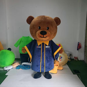 Moq 1 PC Nhà Máy Bán Hàng Trực Tiếp Dành Cho Người Lớn Đảng Cosplay Trang Phục Phim Hoạt Hình Gấu Linh Vật Trang Phục Cho Đảng - Product Image 4