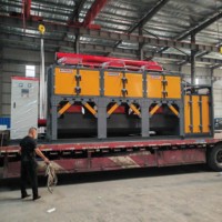 Équipement de combustion catalytique pour système de désodorisation, compatible avec une cabine de pulvérisation RCO pour la purification de l'air
