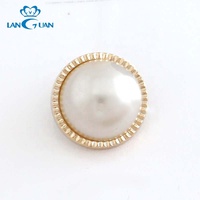 Tas Mainan Bulat Mutiara Emas, Sepatu, Kancing Mutiara untuk Pakaian
