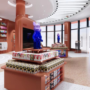 Wall Mounted Mystery Toy Display Rack | One-Stop Collectible Store Design & Custom Shop Fixture Service - Product Image 1