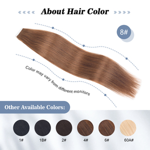 เทปต่อผมแบบมองไม่เห็น ชนิด Double Drawn Virgin European Remy ทำจากผมแท้  แบบไร้รอยต่อ  สามารถย้อมสีใหม่ได้ คุณภาพสูง - Product Image 4