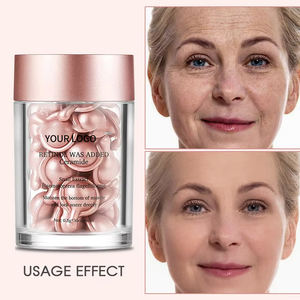 Private Label cura della pelle del viso siero <span class=keywords><strong>Capsule</strong></span> Anti Wirnkle idratante <span class=keywords><strong>e</strong></span> vitamina C siero capsula per il viso - Product Image 6