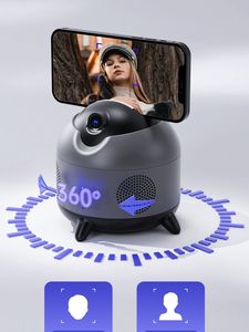 Pyj กิมบอลติดตามผล Ai หมุนได้360องศากล้องติดตามถ่ายทอดสดกลางแจ้งโทรศัพท์มือถือเครื่องเสียงตั้งโต๊ะ - Product Image 2