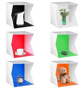 Jingying กล่องไฟสตูดิโอถ่ายภาพขนาด40ซม., เต็นท์ถ่ายภาพพร้อมฉากหลัง<span class=keywords><strong>6</strong></span>ชิ้น - Product Image 6