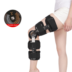 <span class=keywords><strong>Rodillera</strong></span> Ortopédica Ajustable Engrosada con Bisagras <span class=keywords><strong>para</strong></span> Adultos, Cierre de Botón, Protección Profesional - Product Image 6