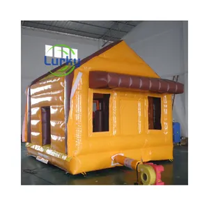 Chất lượng thương mại Inflatable Bouncer nhảy nhà theo chủ đề lâu đài bouncy nhà bị trả lại