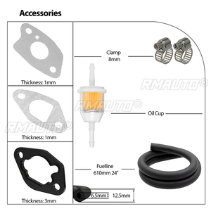 Carburador para Motor Honda GX160 GX168 GX200 5.5HP 6.5HP, Compatible con Cortacésped, Generador, Bombas de Agua, Repuesto con Accesorios - Product Image 3