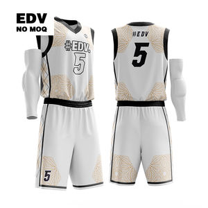 Maillot de basket-ball personnalisé à sublimation, maillot de basket-ball confortable, maillot de basket-ball confortable - Product Image 1
