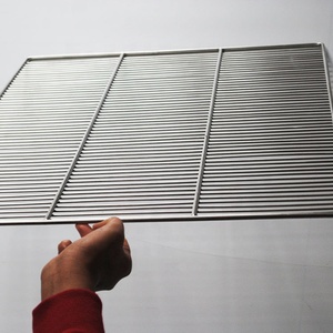 Cremagliera di raffreddamento su misura <span class=keywords><strong>per</strong></span> la cottura da <span class=keywords><strong>forno</strong></span> <span class=keywords><strong>con</strong></span> <span class=keywords><strong>griglia</strong></span> 304 in acciaio inox <span class=keywords><strong>griglia</strong></span> in grassetto Multi uso cremagliera - Product Image 1