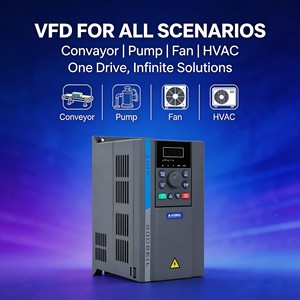 Goldbell High Efficiency 2.2kW 7.5kW 11kW <b>Solar</b> <b>Pump</b> MPPT 220V 380V 3 Phase VFD for Submersible Water <b>Pump</b> G580MPV G580MPV G580M - Product Image 4