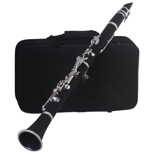 Chuyên nghiệp bằng gỗ <span class=keywords><strong>Clarinet</strong></span> Rosewood clarinete bạc mạ phím phẳng <span class=keywords><strong>Clarinet</strong></span> sinh viên mới bắt đầu Kit cho bán - Product Image 5