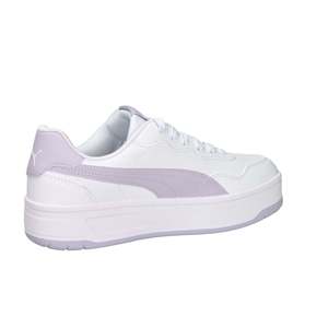 Sneakers da Donna Puma Wisteria Bianche e Viola, Stile Platform in Tela, Scarpe Trendy - Product Image 5