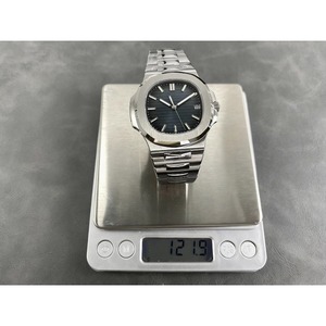 Montre mécanique étanche de qualité supérieure, 40 mm, mouvement d'usine, cadran noir texturé, montre de plongée - Product Image 3