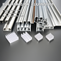 Disipador de Calor para Raspberry Pi 4 Modelo B, Serie 6000, Perfiles de Aleación de Aluminio Extruido, Servicios CNC Cuadrados - Doblado y Perforación