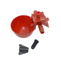 Mangeoires cailles oiseaux, 1 pièce, bol à boire, tasse à poulet, en plastique