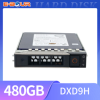 Unidad de estado sólido empresarial SATA 3,0 disponible con bandeja DXD9H SSD de 480GB con doble potencia 5V/12V 2,5 "SATA 6 Gb/s para servidor