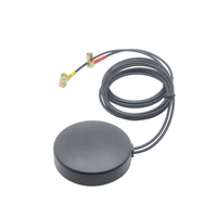 Antenne GPS externe à double connecteur GPRS GSM de haute précision pour véhicule, navigation et positionnement