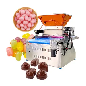 HNOC Small Round Starch Mould Gummy Bear Jelly Gelatin Candy Fruit Chocolate Bean Making Machine Set Price