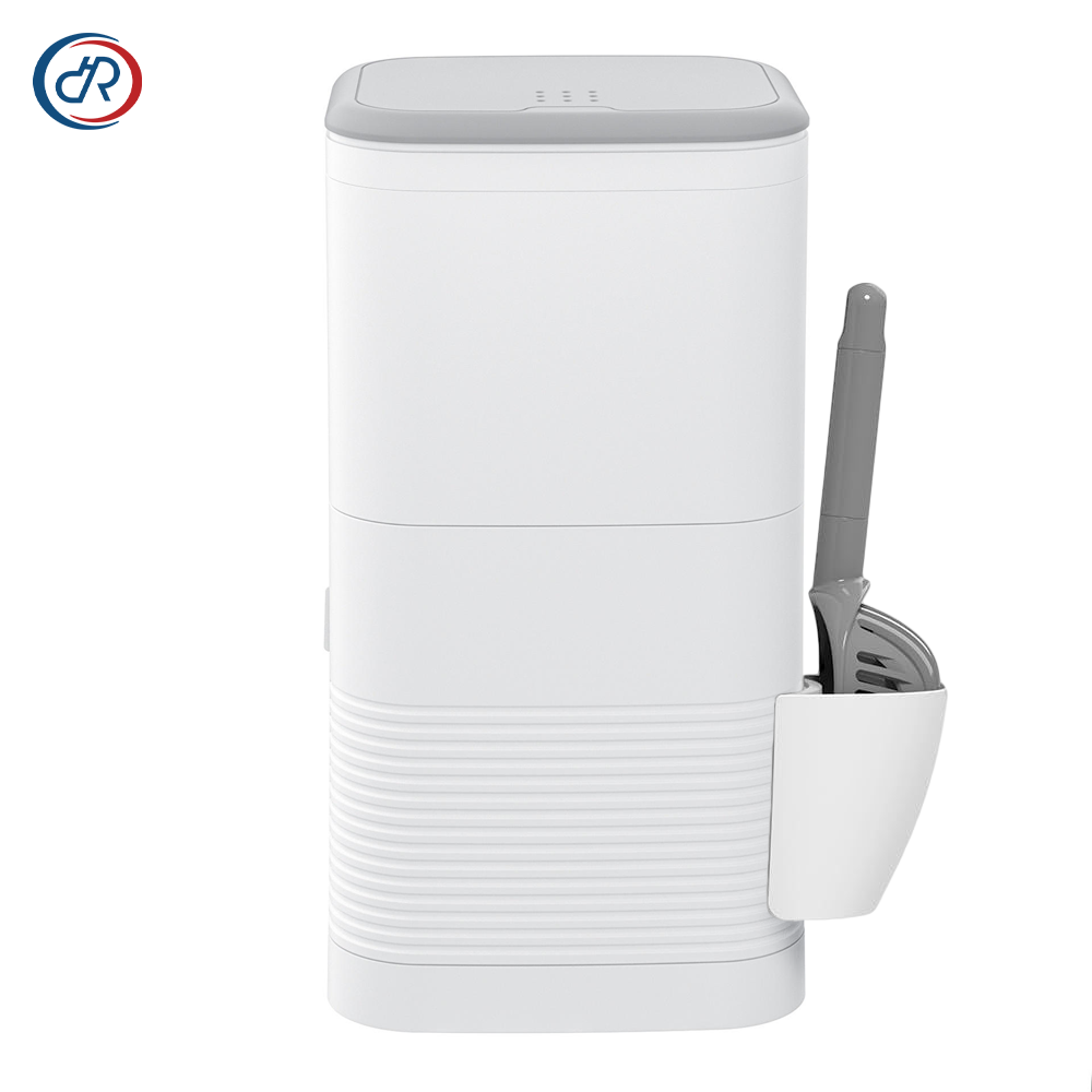 White(with cat litter scoop)