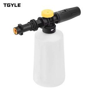 Pistolet de lavage haute pression pour voiture, pulvérisateur de mousse flocon de neige 750 ml, réglable, compatible avec les séries Kaichi K - Product Image 1