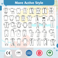 Promotion : Boîte mystère de pyjamas en bambou en gros pour bébés et tout-petits, pyjamas-combinaisons en bambou pour bébés garçons et filles, boîte surprise à motifs aléatoires