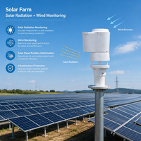 Station météo à ultrasons basse consommation, capteur de pluie et de rayonnement solaire, RS485, IoT, MQTT, API, moniteur environnemental pour ville intelligente