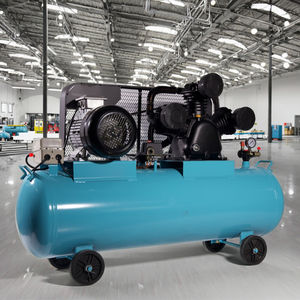 V-0.9/8 380v 180l מדחס אוויר בוכנות 180l 7.5kw עקירת 900l/דקה סוג חגורה שמן שמן משמן אוויר מקרר רכיבים - Product Image 6