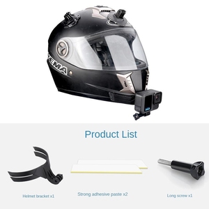 Support de mentonnière pour casque de moto, accessoire de vlog compatible avec la caméra sportive GoPro 13 et les téléphones portables - Product Image 2