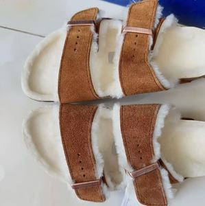 Chaussons d'hiver 2026 de haute qualité pour femmes, résistants au froid, en fourrure douce avec fermetures auto-agrippantes pour sols glissants - Product Image 3