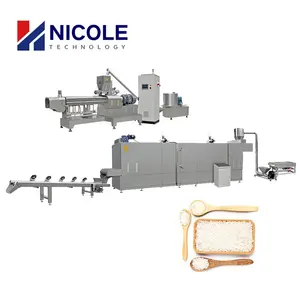 자동적인 큰 생산력 500 Kg/H 600 Kg/h 강화된 황금 영양 즉시 밥 가공 기계