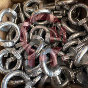 Hlm Bán Buôn M2-M60 Brass Bu Lông Mắt Hạt Nâng Mắt Bu Lông Carbon Thép Giả Mạo Giàn Cứng Phần Cứng Nâng Mắt Bu Lông - Product Image 2