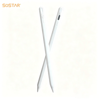 Stylet professionnel haute précision magnétique avec pointe remplaçable pour le nouvel iPad 2026 (capacitif actif en plastique)