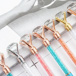 ปากกาลูกลื่นหรูหราประดับคริสตัลเพชร รุ่นใหม่ล่าสุด ของขวัญวีไอพีแบบกำหนดเอง ขนาดหัวเขียน 1.0 มม. หมึกสีดำ/น้ำเงิน ได้รับการรับรอง ยี่ห้อ <span class=keywords><strong>Lisen</strong></span> - Product Image 3